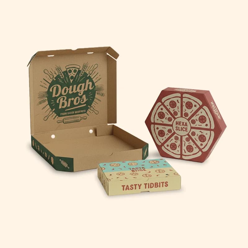 Custom Printed Pizza Boxes